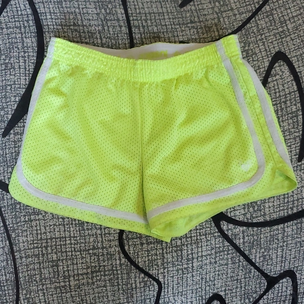 Justice neon shorts size 10